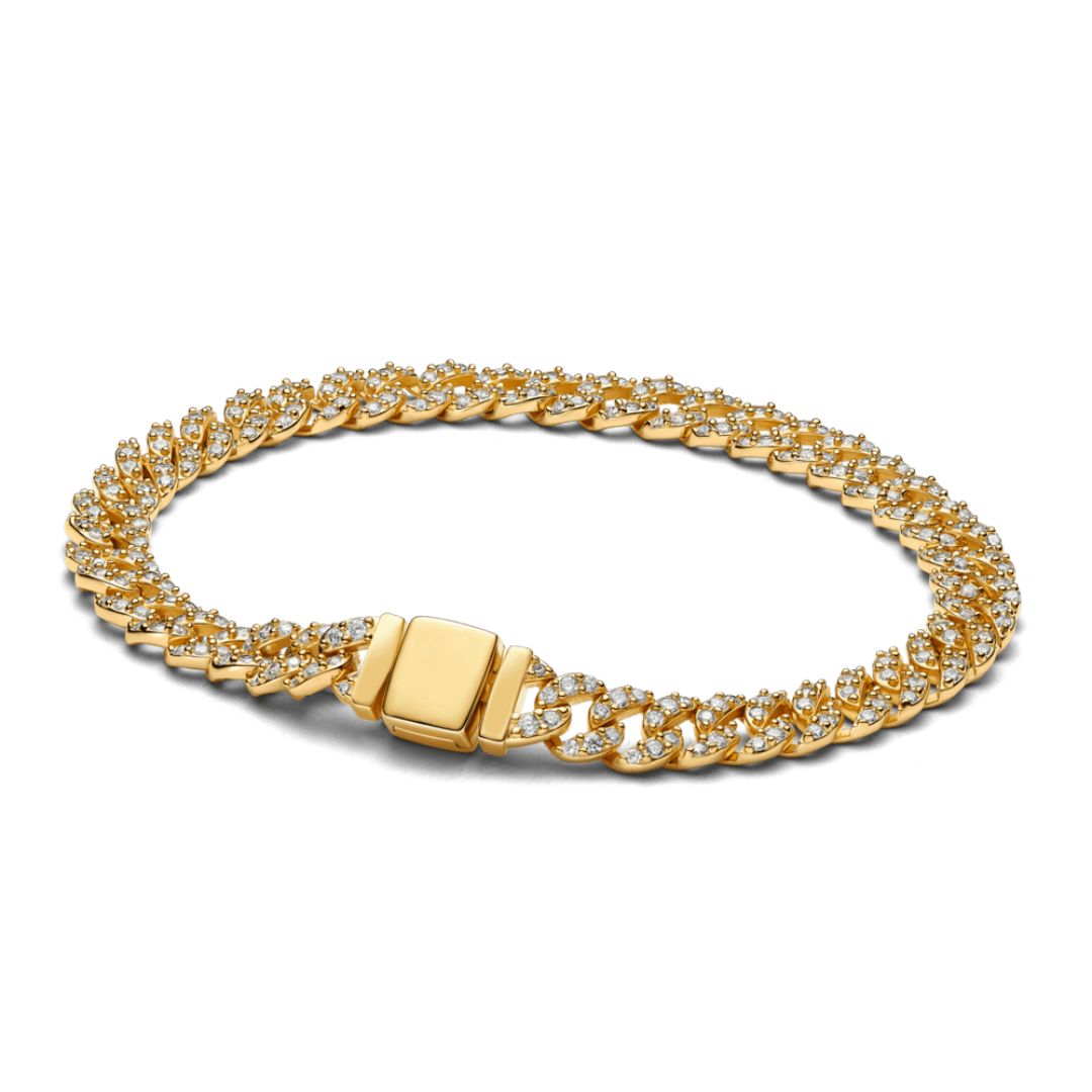 Ulani - Silver Plated Princess Charm Bracelet
