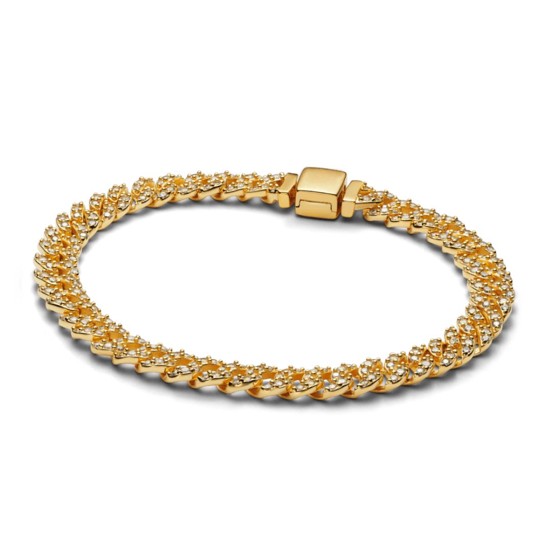 Ulani - Silver Plated Princess Charm Bracelet
