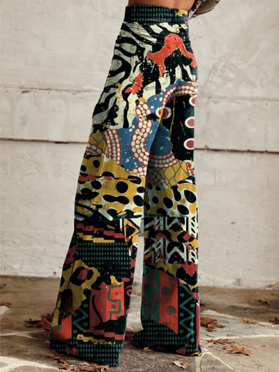 Zelda - Surrealism Inspired Flared Pants