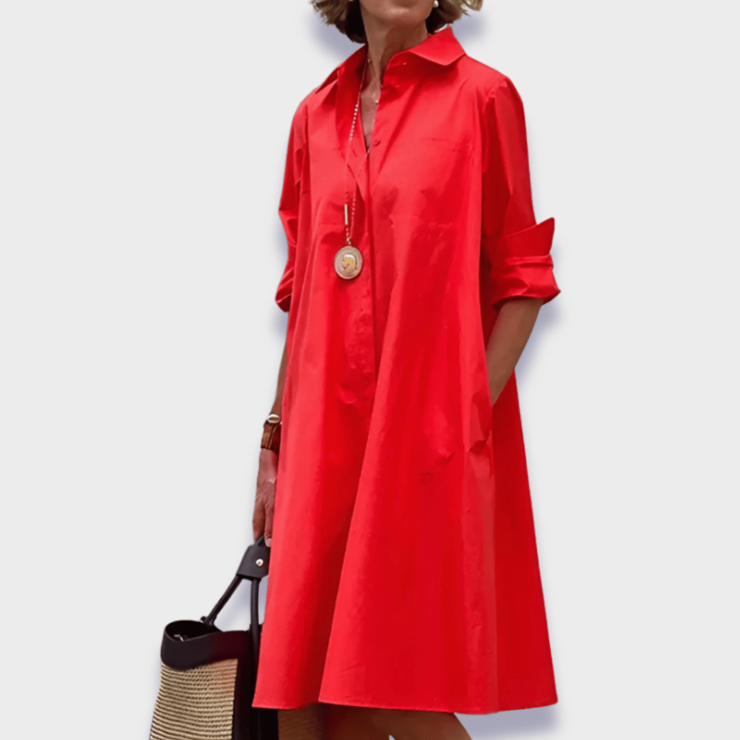 Bettina | Elegant polo dress in premium fabric