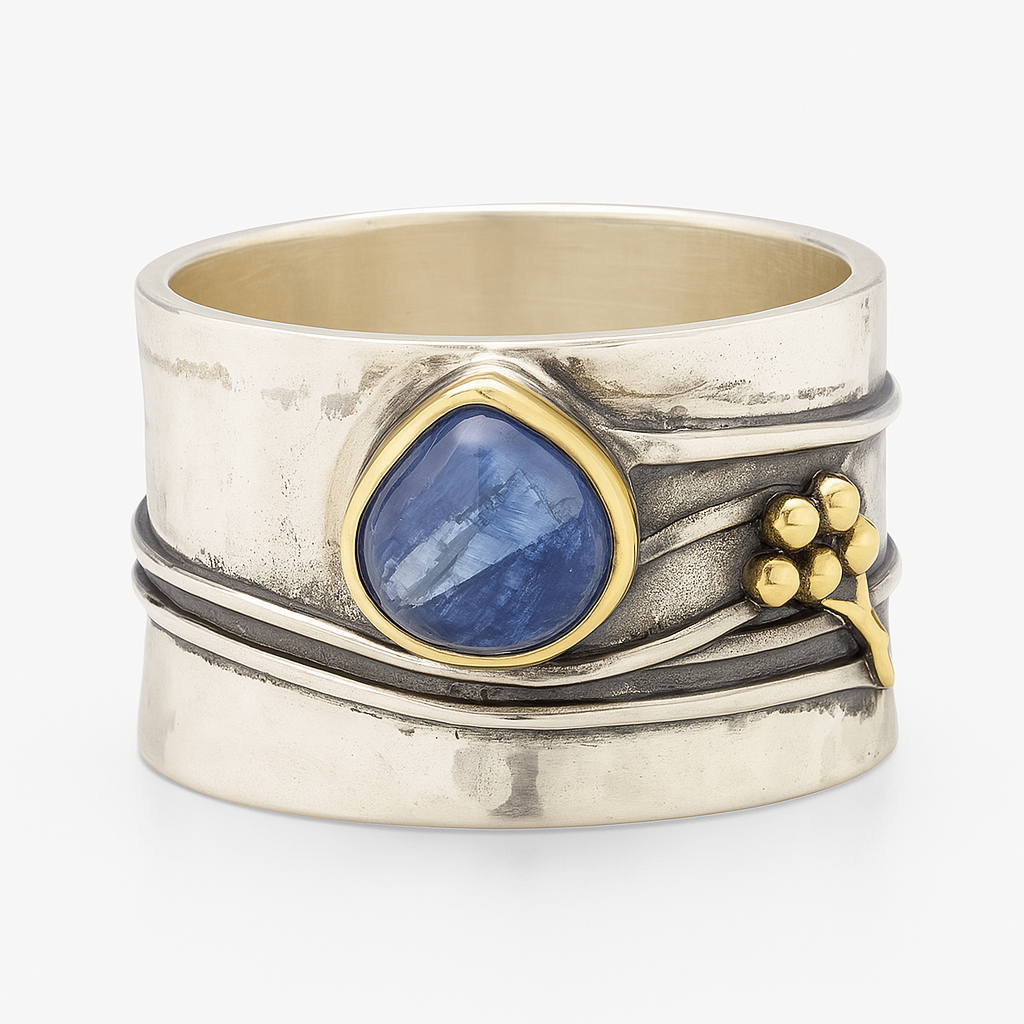 Genevieve - Large Crystal Bohemian Mystic Ring