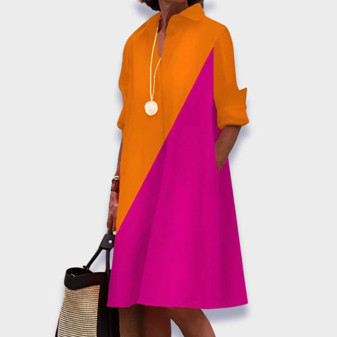 Bettina | Elegant polo dress in premium fabric