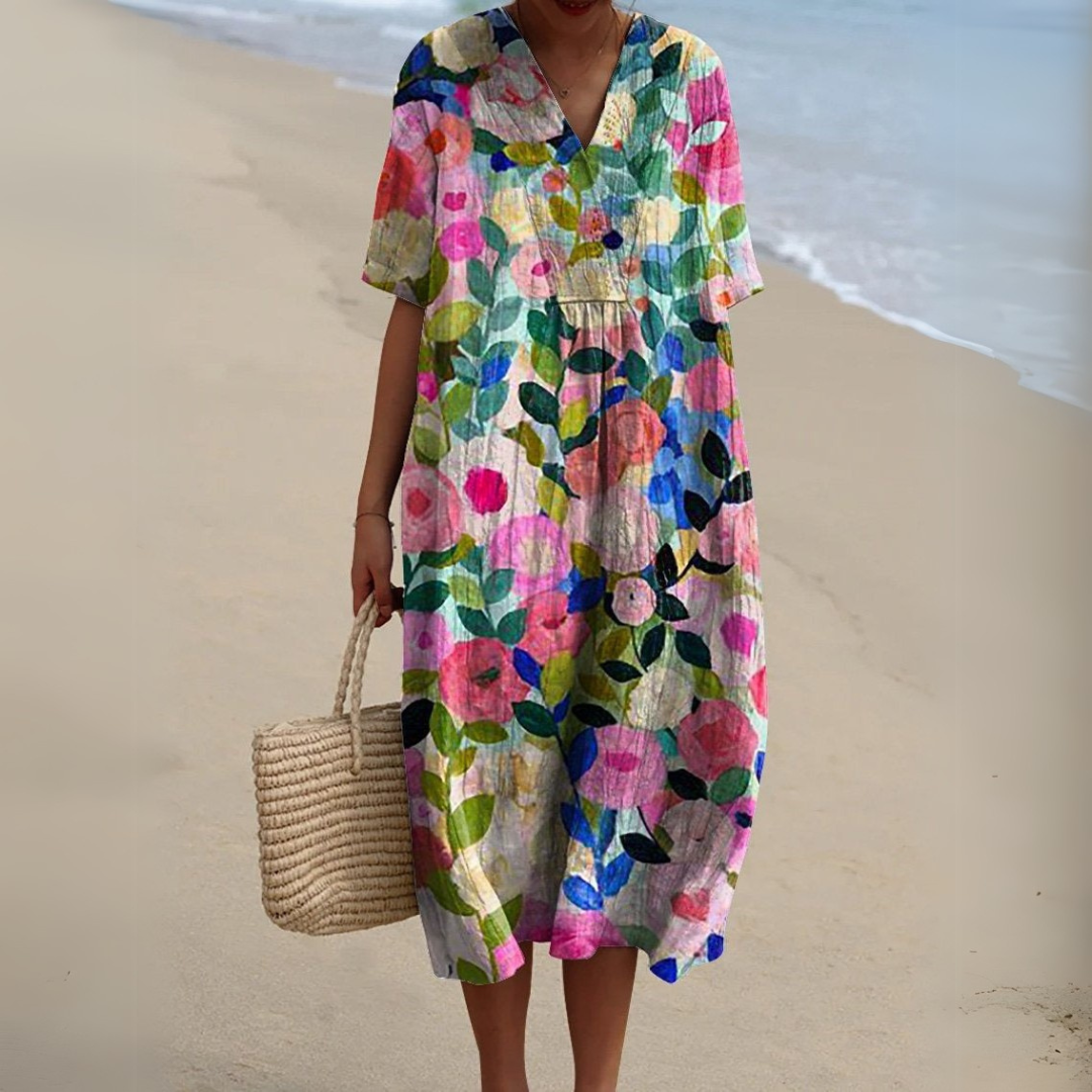 Nicole™ | Summer Floral Dress