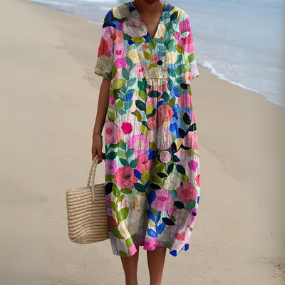 Nicole™ | Summer Floral Dress