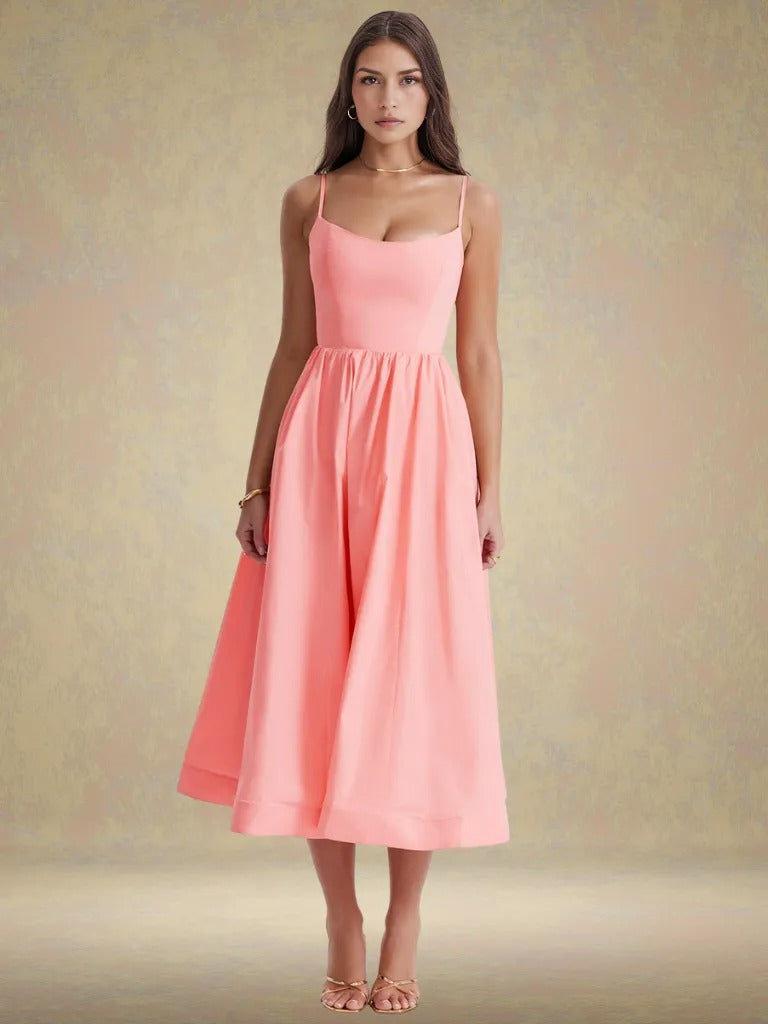 ELARA BLOOM MIDI DRESS
