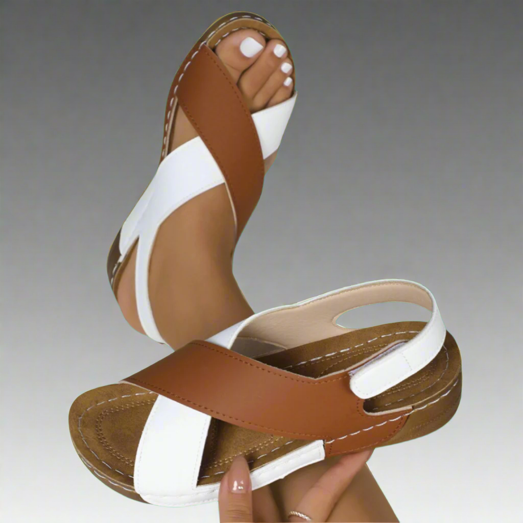 Solveig | Ultra-flat, Comfortable Orthopedic Sandals