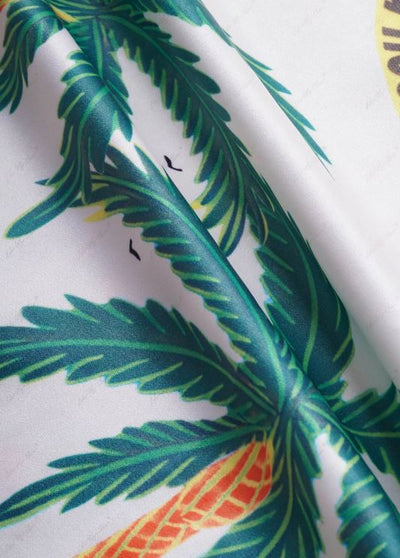 Two-Piece Printed Summer Style Set at Sunny Beach - Top