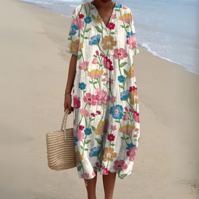 Nicole™ | Summer Floral Dress