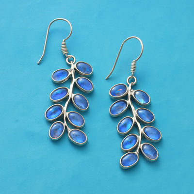 Dixie - Opal Inlaid Moonstone Earrings