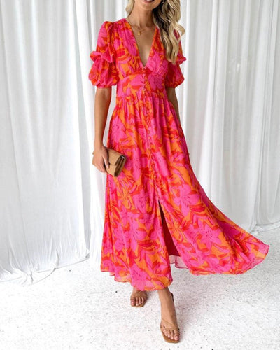 DERANA | Dress in Pink Red