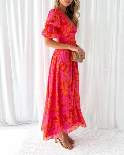 DERANA | Dress in Pink Red