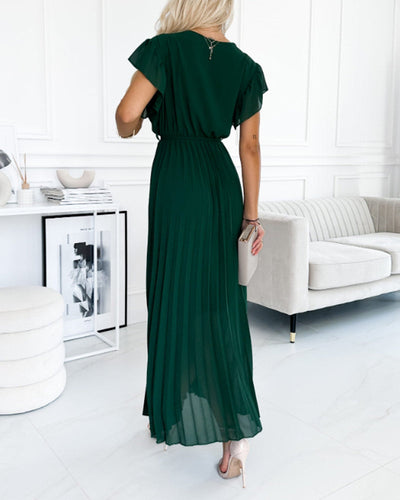 Malia | Elegant Pleated Dress