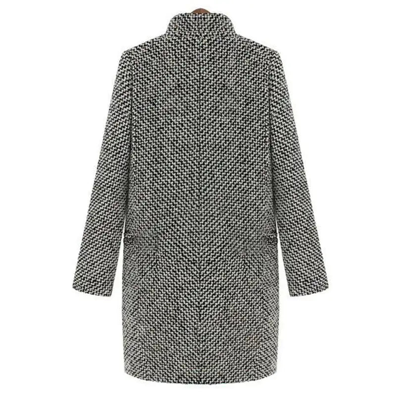 Makayla - Chic Slim Fit Woolen Winter Coat