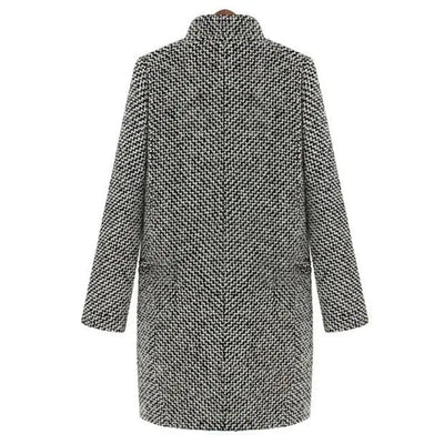 Makayla - Chic Slim Fit Woolen Winter Coat