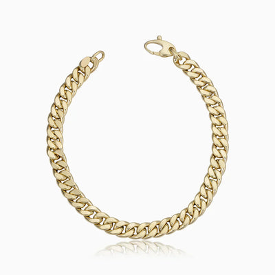 Perla - Gold Estate Cuban Chain Bracelet