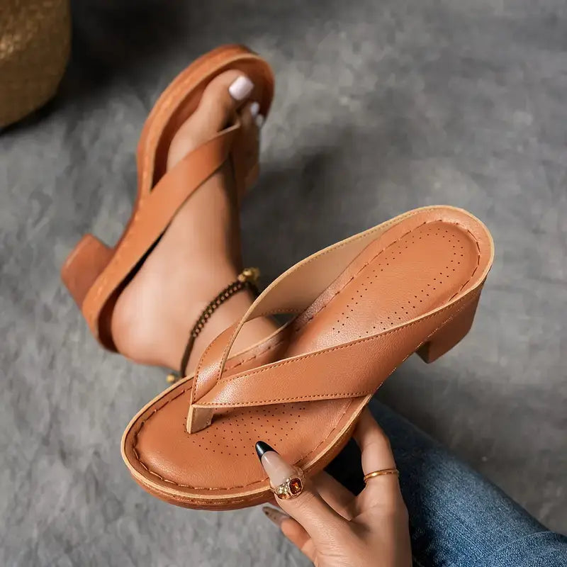 Evelyn™ Orthopedic Slipper with Heel
