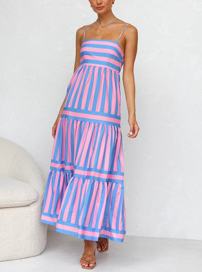 Sofia | Spaghetti Strap Dress, Summer Dress for Perfect Curves and Absolute Comfort