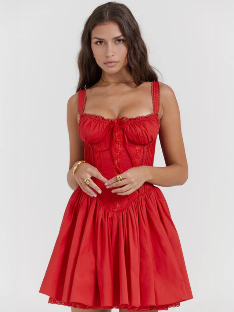 CHERRY AFFAIR MINIDRESS