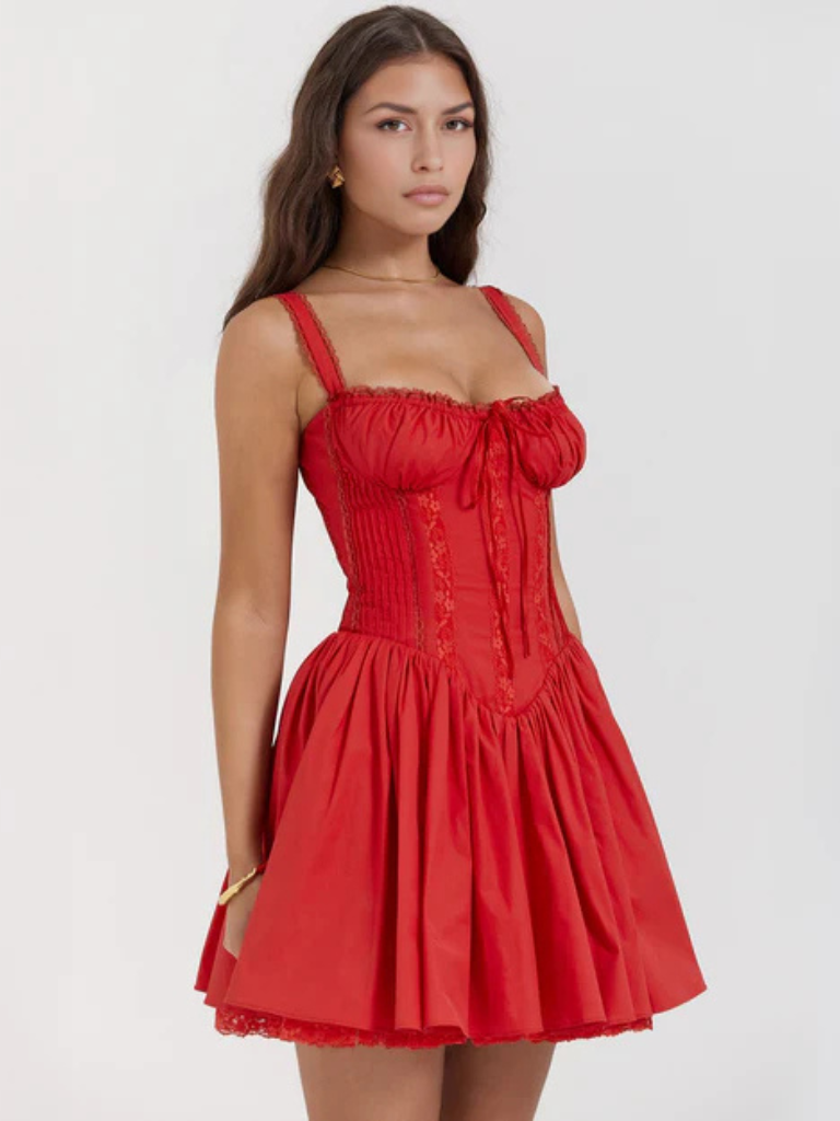 CHERRY AFFAIR MINIDRESS