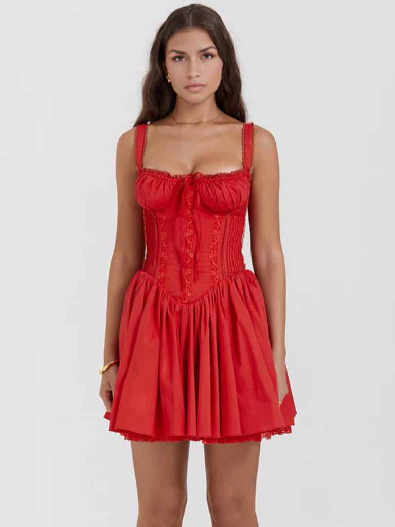 CHERRY AFFAIR MINIDRESS