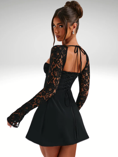 AMÉLIE LACE MINI DRESS