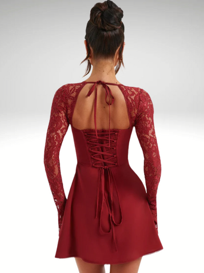 AMÉLIE LACE MINI DRESS