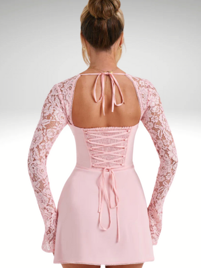AMÉLIE LACE MINI DRESS