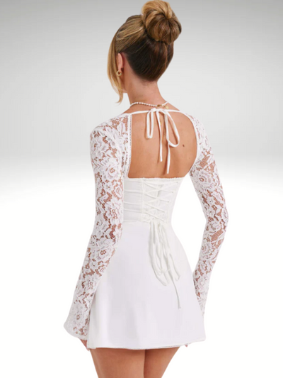 AMÉLIE LACE MINI DRESS