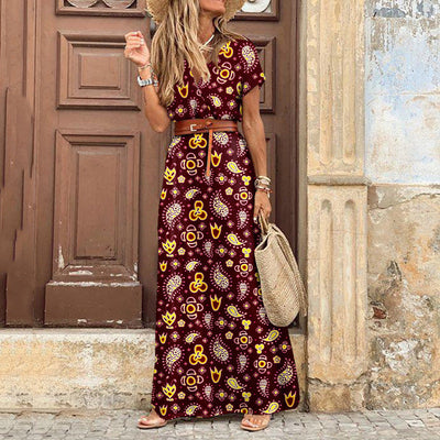 Luna® | Elegant Bohemian Maxi Dress