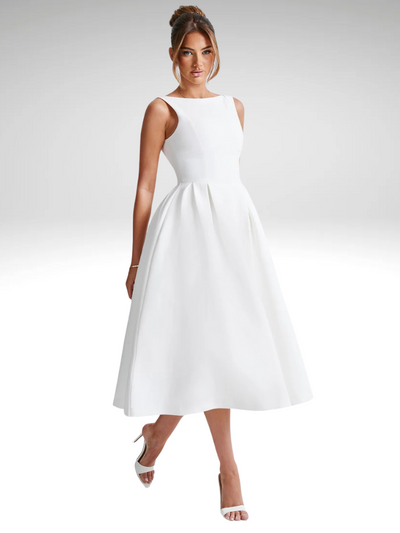 ELEGANCE BEAUTIFUL MIDI DRESS