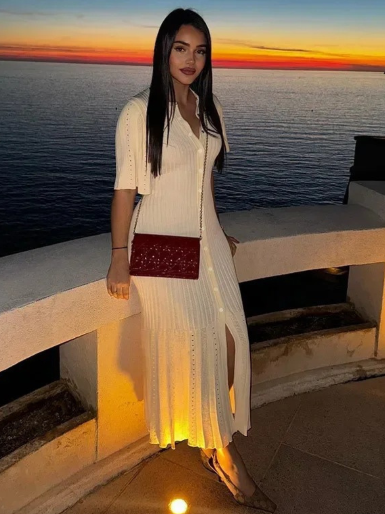 MAISON SERENITY MIDI DRESS