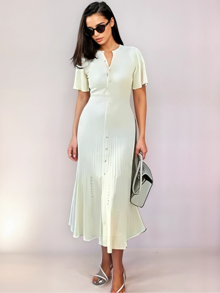 MAISON SERENITY MIDI DRESS