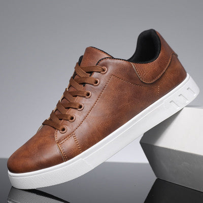 John - Classic Men's Leather Sneakers