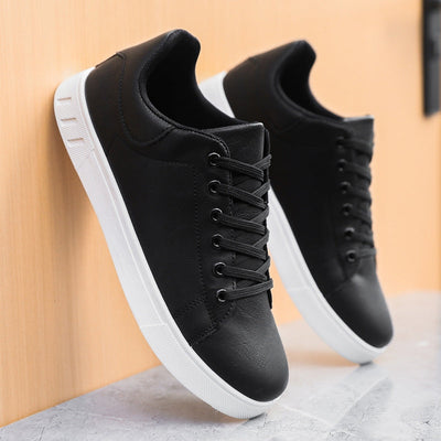 John - Classic Men's Leather Sneakers