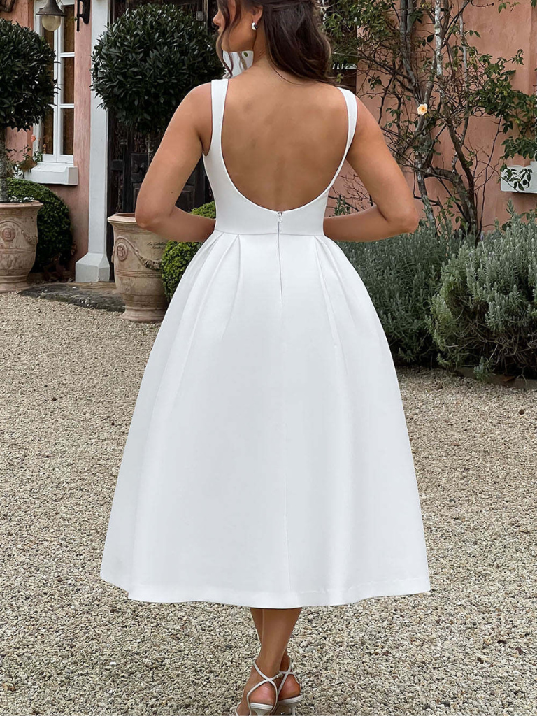 ELEGANCE BEAUTIFUL MIDI DRESS