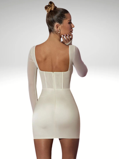 LUXE CORSET MINI DRESS