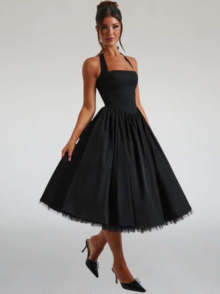 VIVIENNE GRACE MIDI DRESS