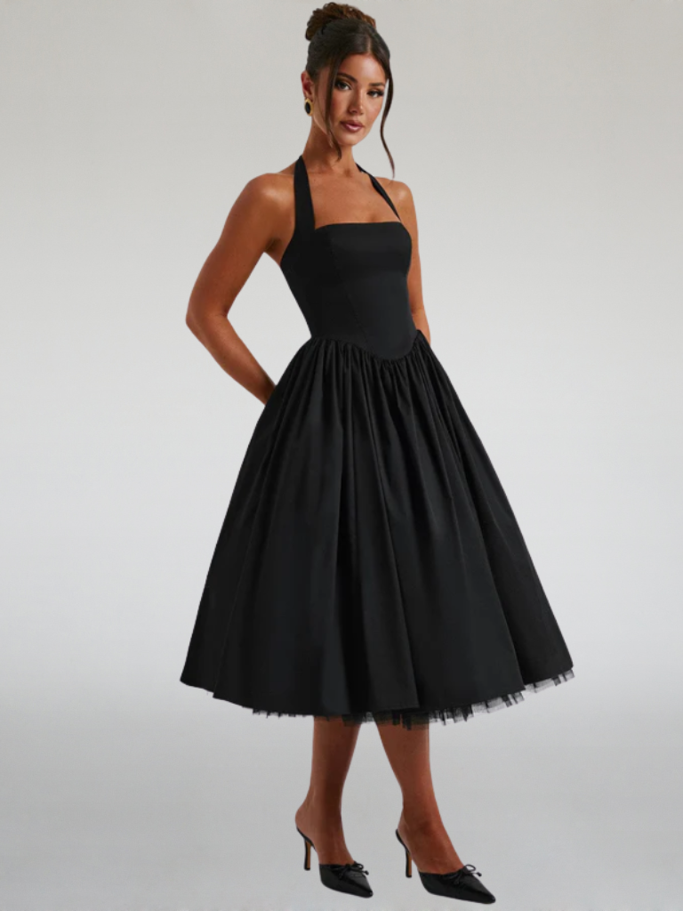 VIVIENNE GRACE MIDI DRESS