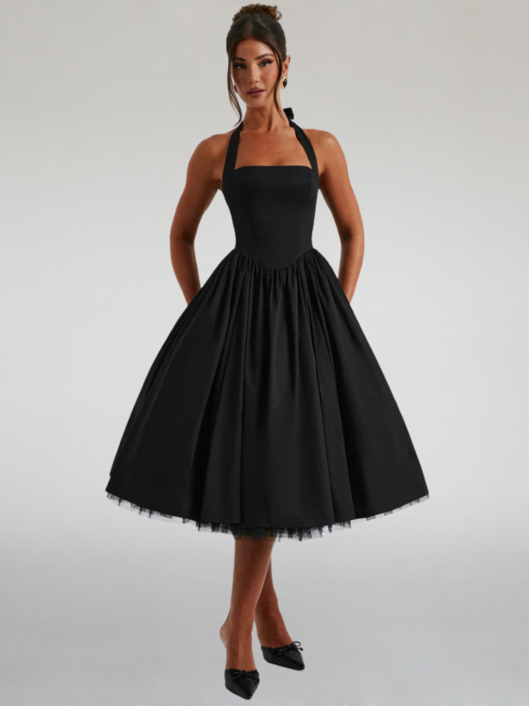 VIVIENNE GRACE MIDI DRESS