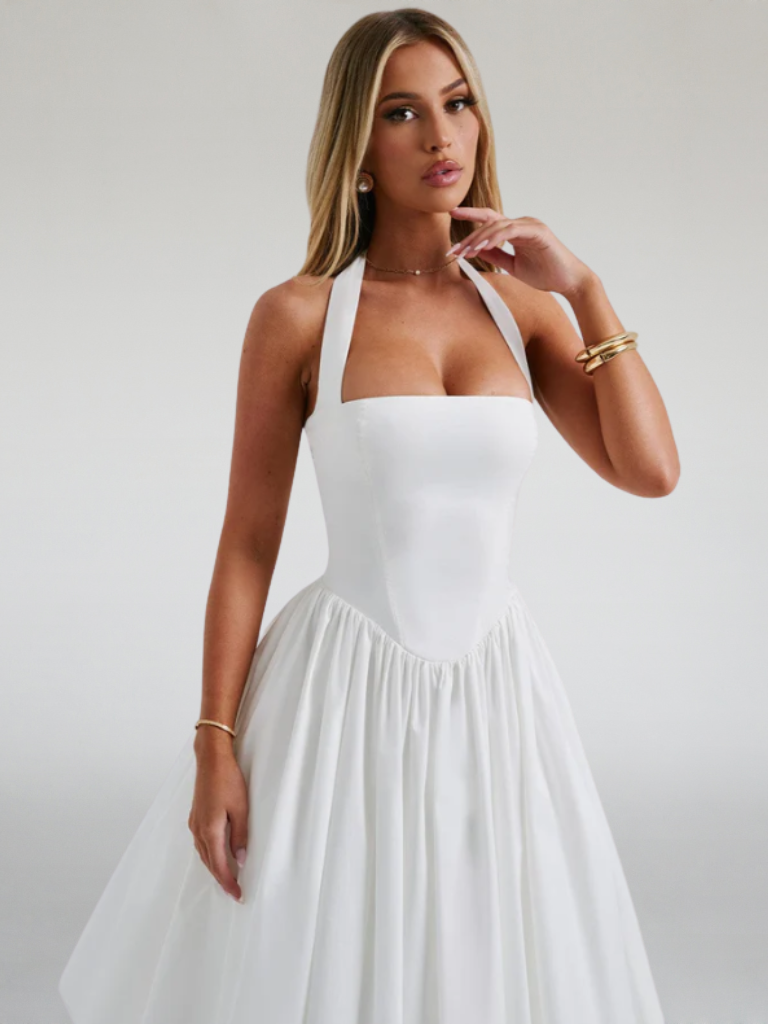 VIVIENNE GRACE MIDI DRESS