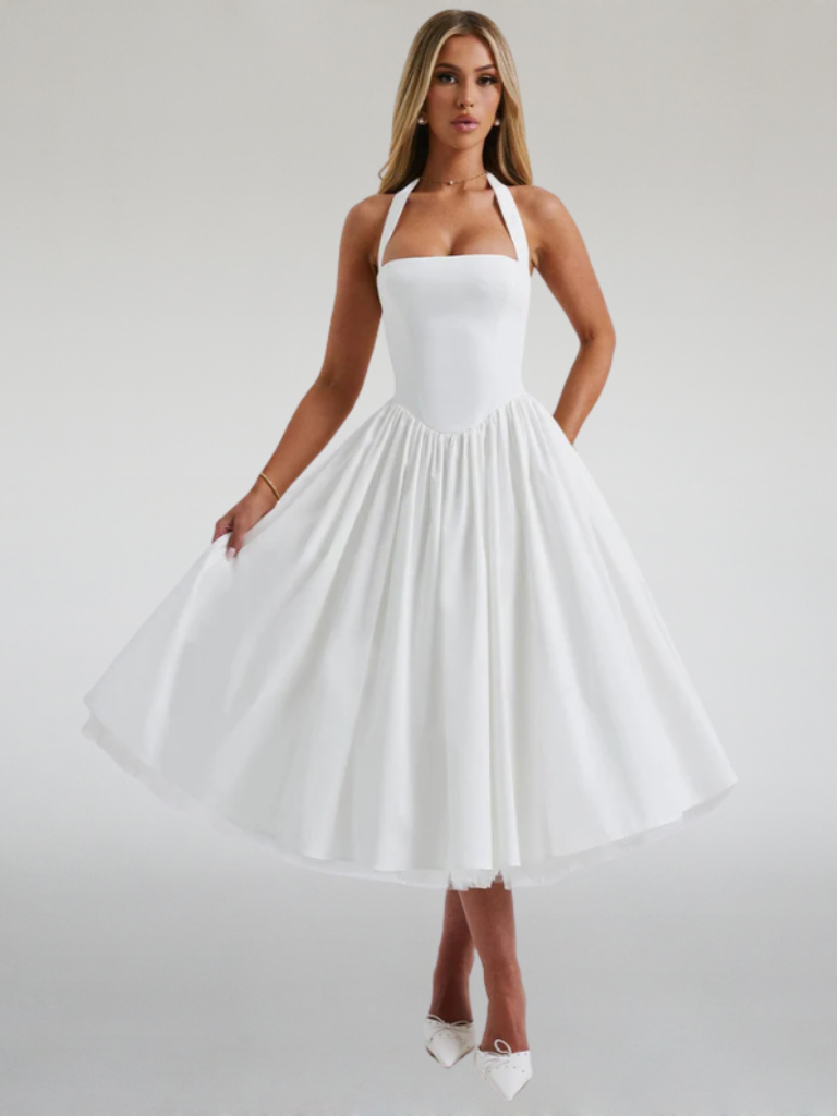 VIVIENNE GRACE MIDI DRESS