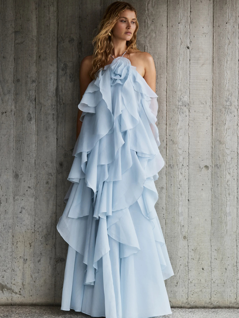 ROSE RÊVERIE MAXI DRESS