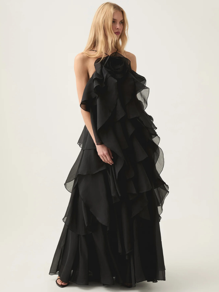 ROSE RÊVERIE MAXI DRESS