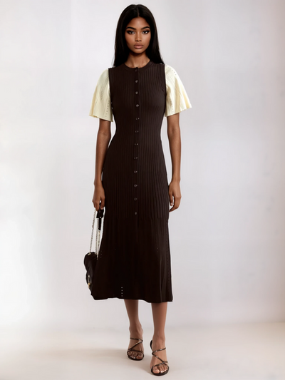 MAISON SERENITY MIDI DRESS
