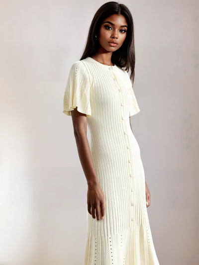 MAISON SERENITY MIDI DRESS