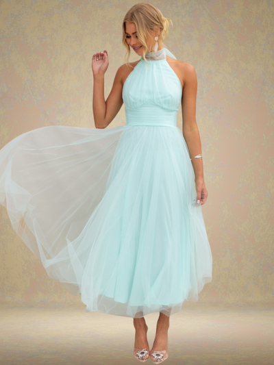 VIOLET VISION TULLE DRESS