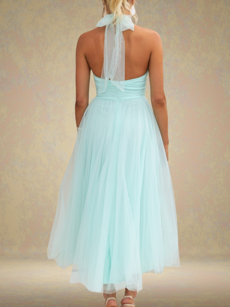 VIOLET VISION TULLE DRESS