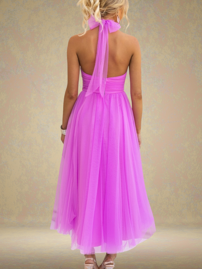 VIOLET VISION TULLE DRESS