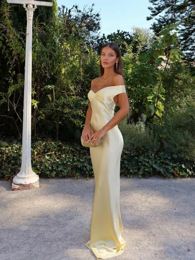ÉLIORA SATIN MAXI DRESS