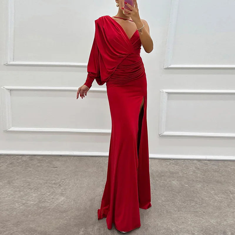 Amira | One-Shoulder Gown